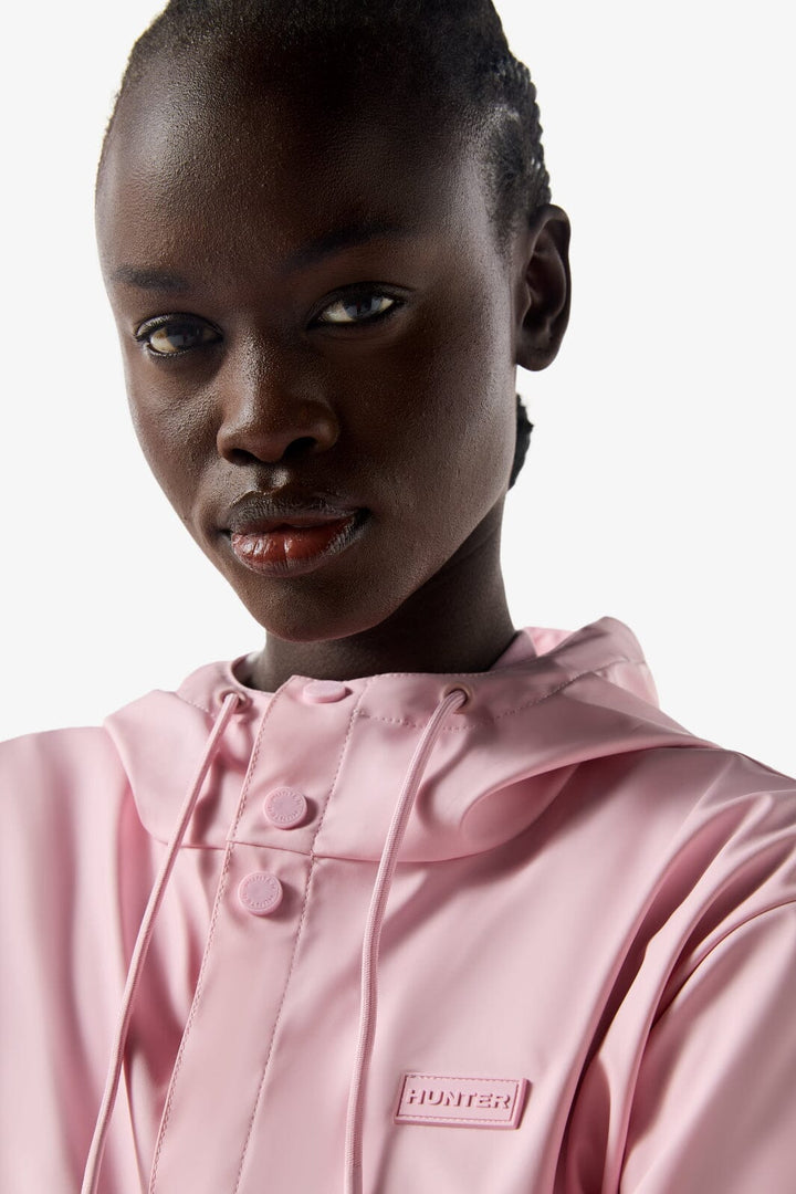 Hunter - Izzy Pu Hooded Jacket Haru0012251pf - Parfait Pink Regnjakker 