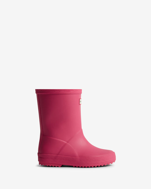Hunter - Kids First Boot Hfrk0032252rbp - Bright Pink Gummistøvler 