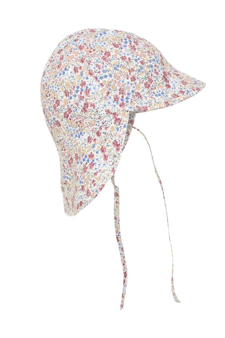 Huttelihut - Summer Hat In Liberty Fabric 460307 - 5073 Sepia Rose