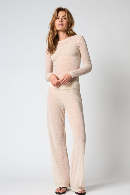 Hype The Detail - Lace Blouse 852-14 - 3 - Powder Bluser 