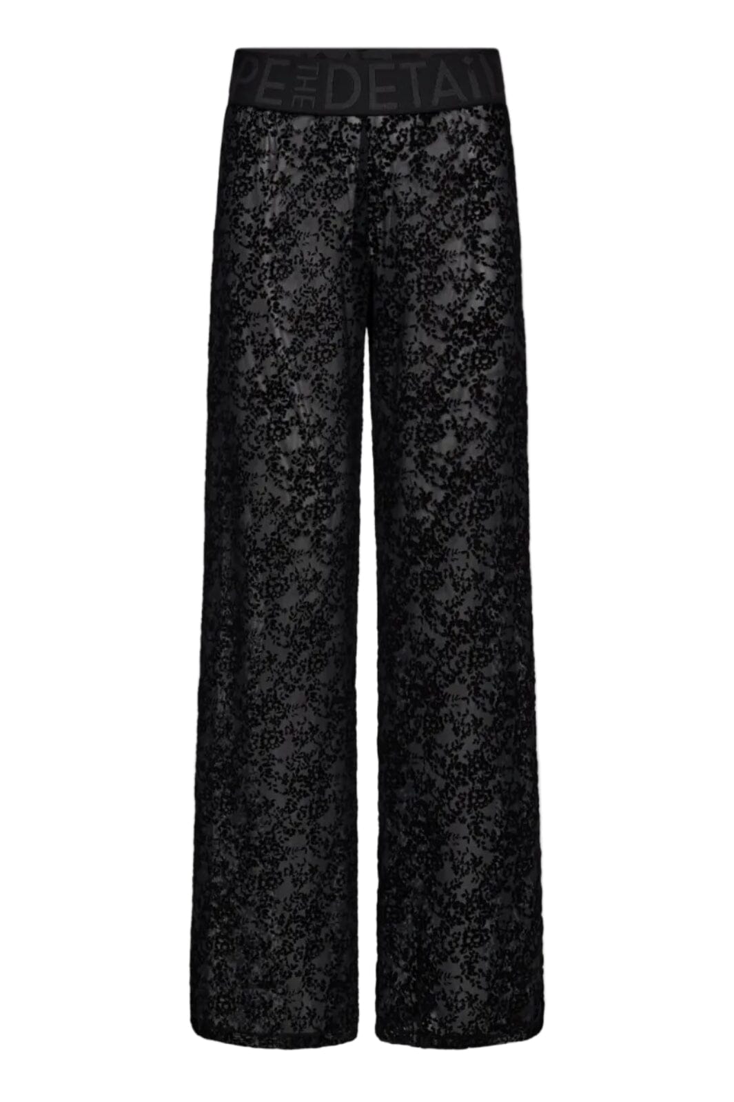 Hype The Detail - Lace Pant 852-21 - 9 - Black Bukser 