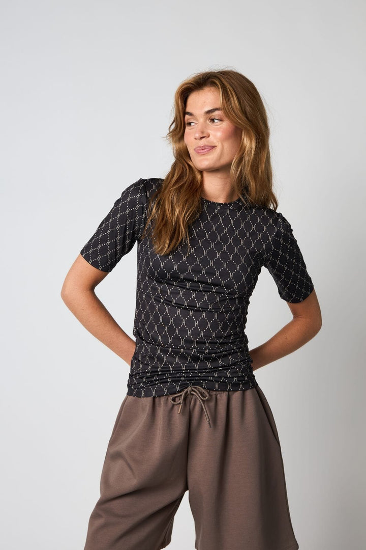 Hype The Detail - Printed T-Shirt 200-2 - 58 - Black T-shirts 