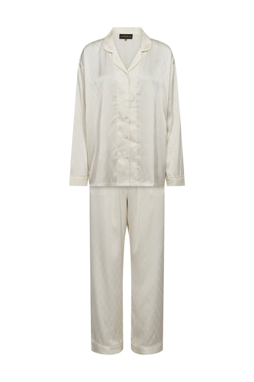 Hype The Detail - Satin Pyjamas 800-43 - 80 - Ivory Nattøj 