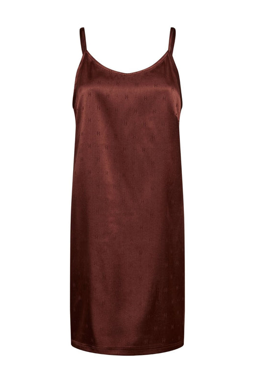 Hype The Detail - Slip Dress W/Log 240-98 - 89 - Rød Kjoler 
