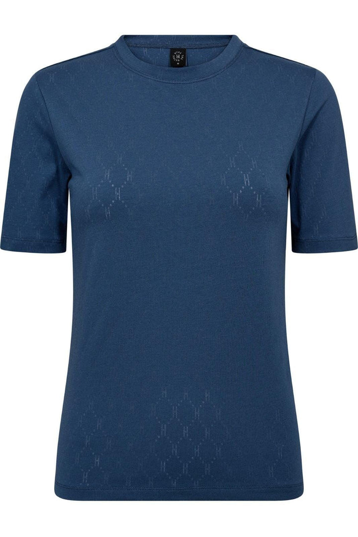 Hype The Detail - Tee S/S, Cotton 600-2 - 48 - Blå T-shirts 