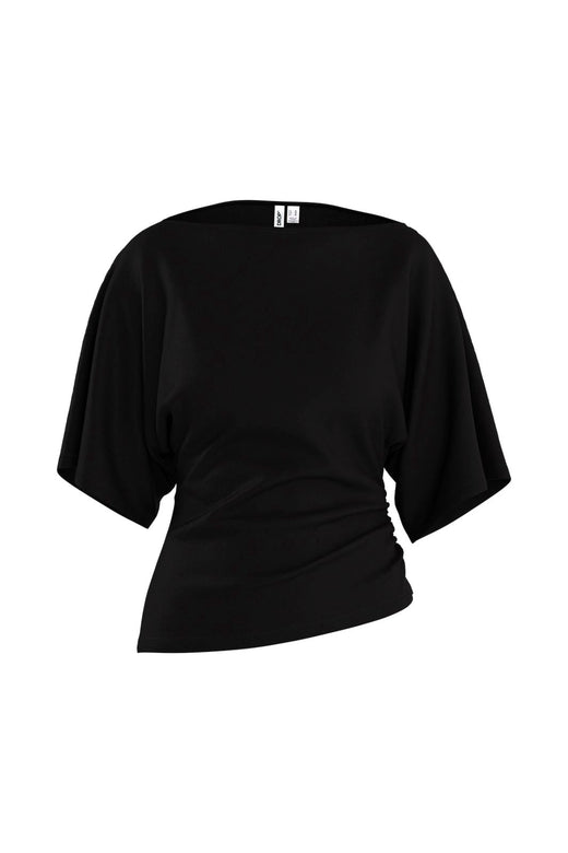 Hypedrop - Hdyuri Ss Draped Top 32001096 - 5309237 - Black