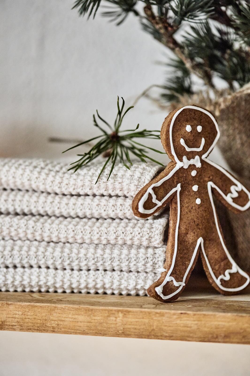 Ib Laursen - Karklud butter cream strikket - 100% bomuld, Strik - 66107-82