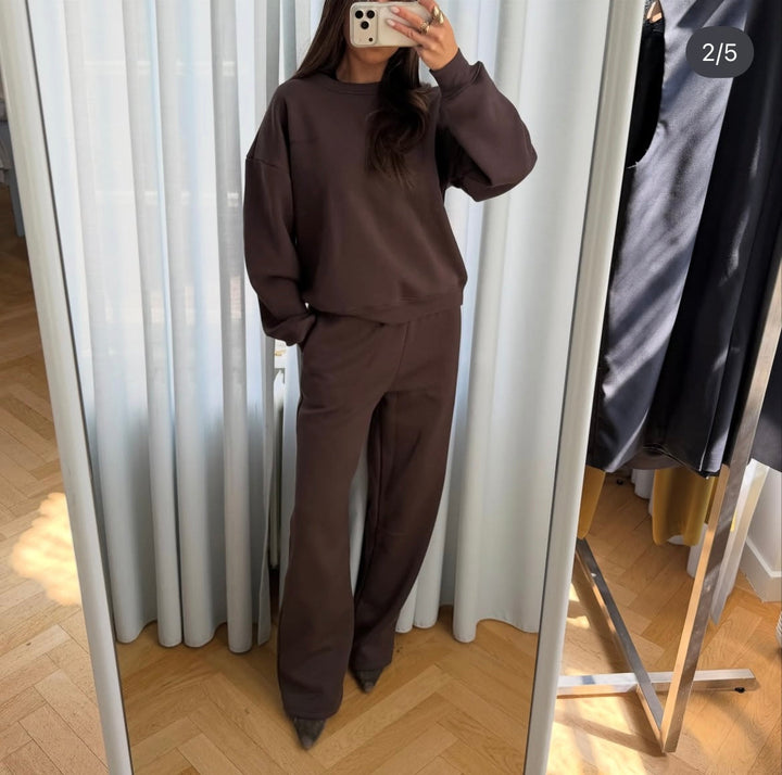 Modström - Tiamd Sweat 57960 - 5508 - Seal Brown