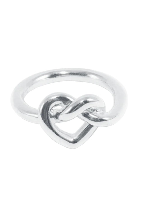 Jane Kønig - Big Tied Heart Ring BTHR-AW25-S_54 - Ring Ringe 