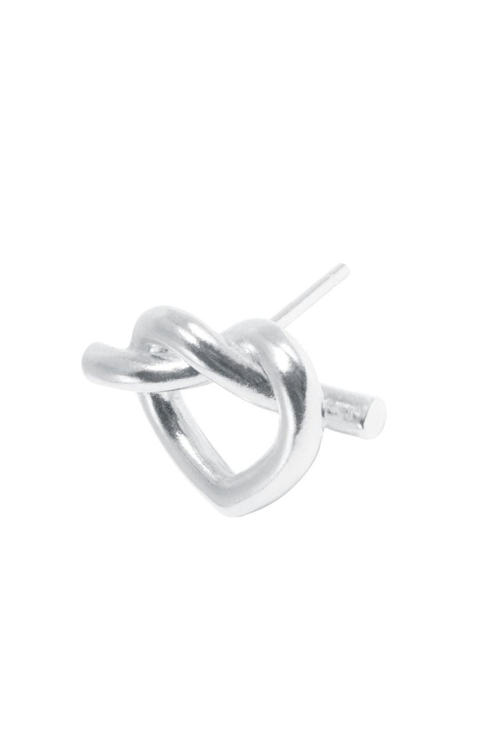 Jane Kønig - Big Tied Heart Stud BTHS-AW25-S - Ørering Øreringe 