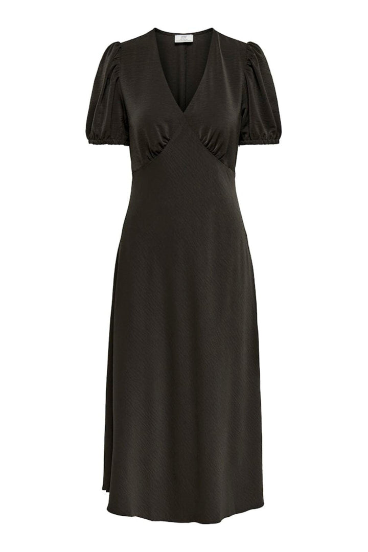 JDY - Jdyaya S/S Midi Dress Dia - 5056717 Chocolate Torte Kjoler 