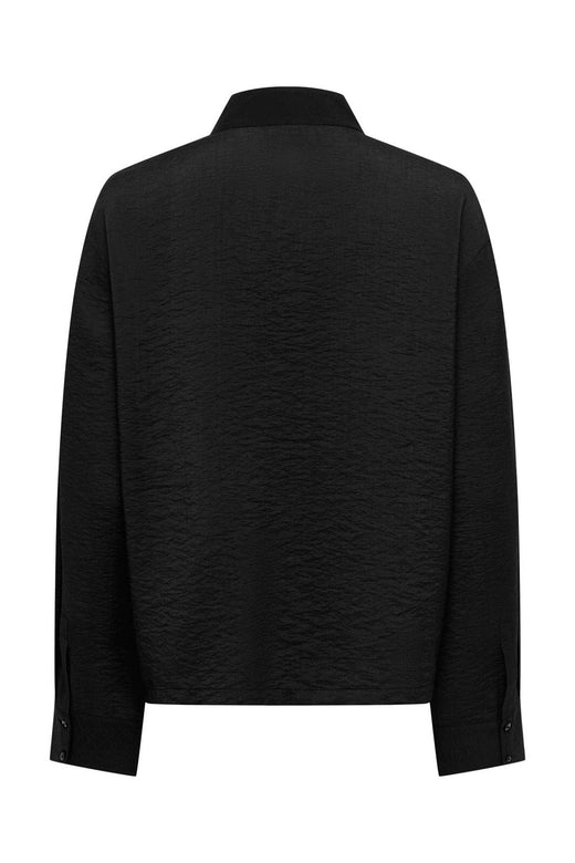 JDY - Jdycilla L/S Napoleon Shirt - 5249376 Black