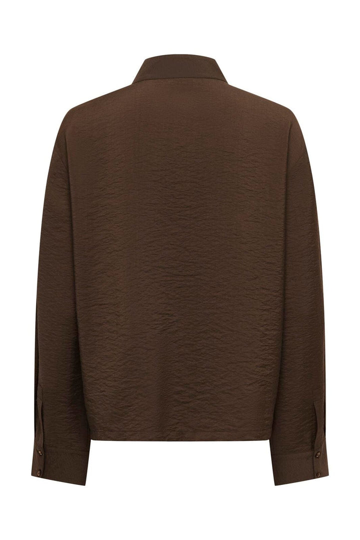 JDY - Jdycilla L/S Napoleon Shirt - 5249379 Slate Black