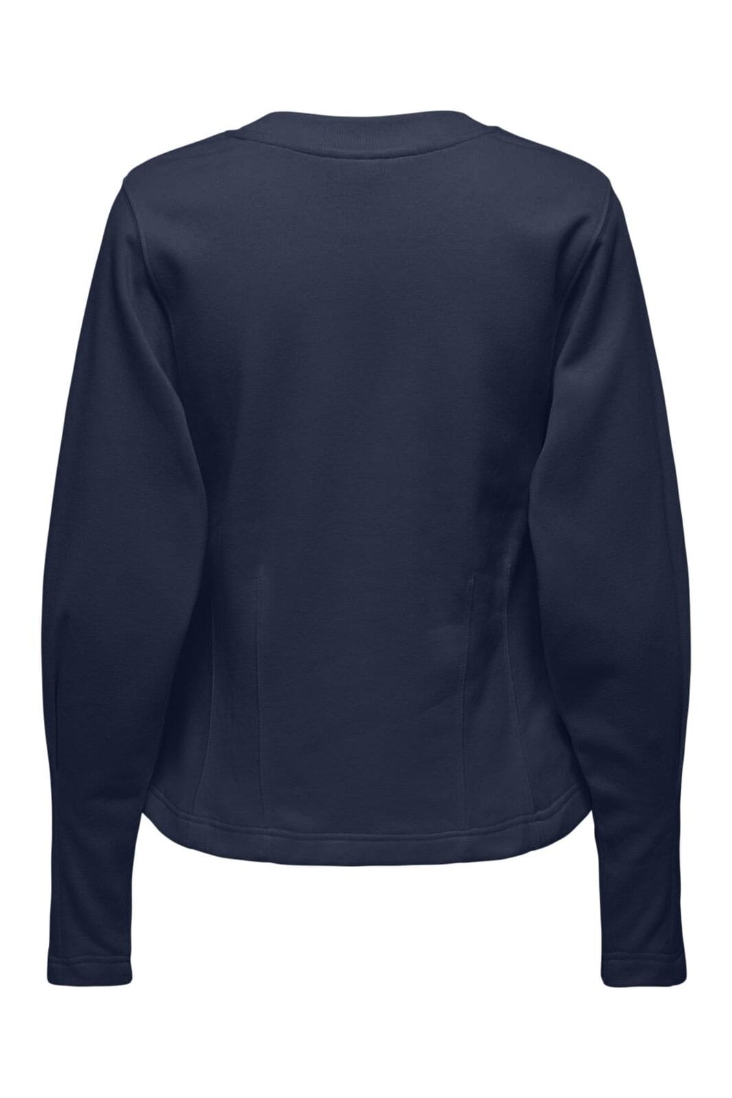 JDY - Jdycreame L/S Waisted Top - 5019994 Black Iris