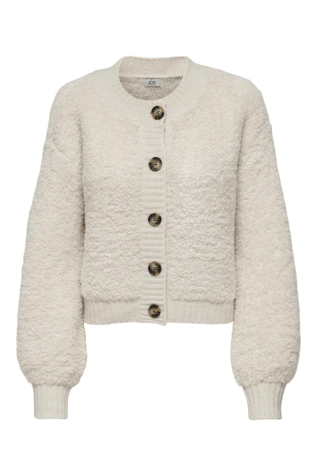 JDY - Jdyeira Life L/S Oneck Cardigan Knt - 4638737 Birch