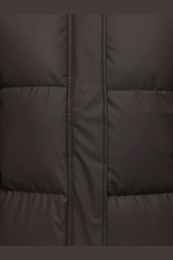JDY - Jdykamma Water Long Puffer Sij - 5074870 Chocolate Torte