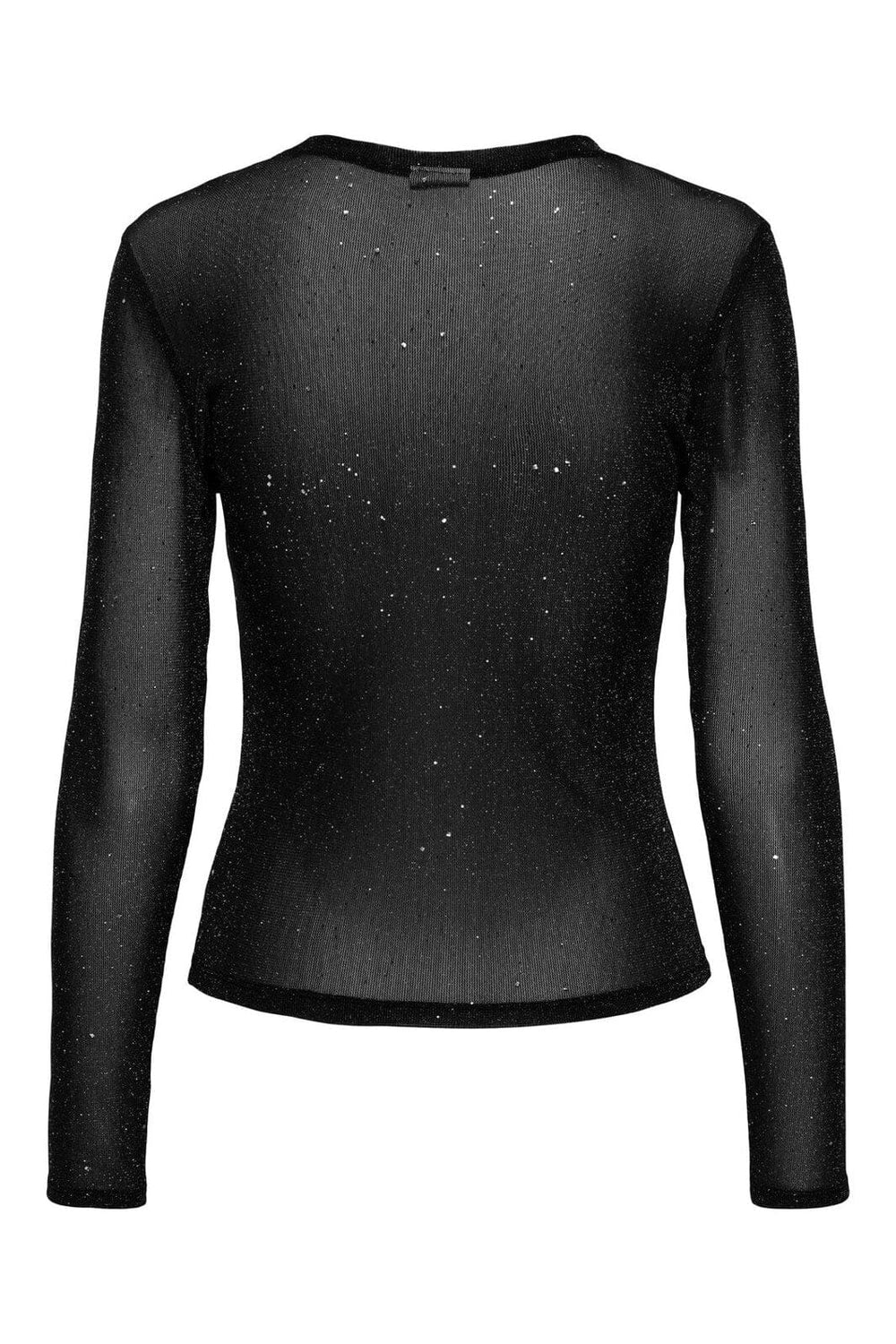JDY - Jdykia Elsa L/S O Neck Top Dia - 4718240 Black