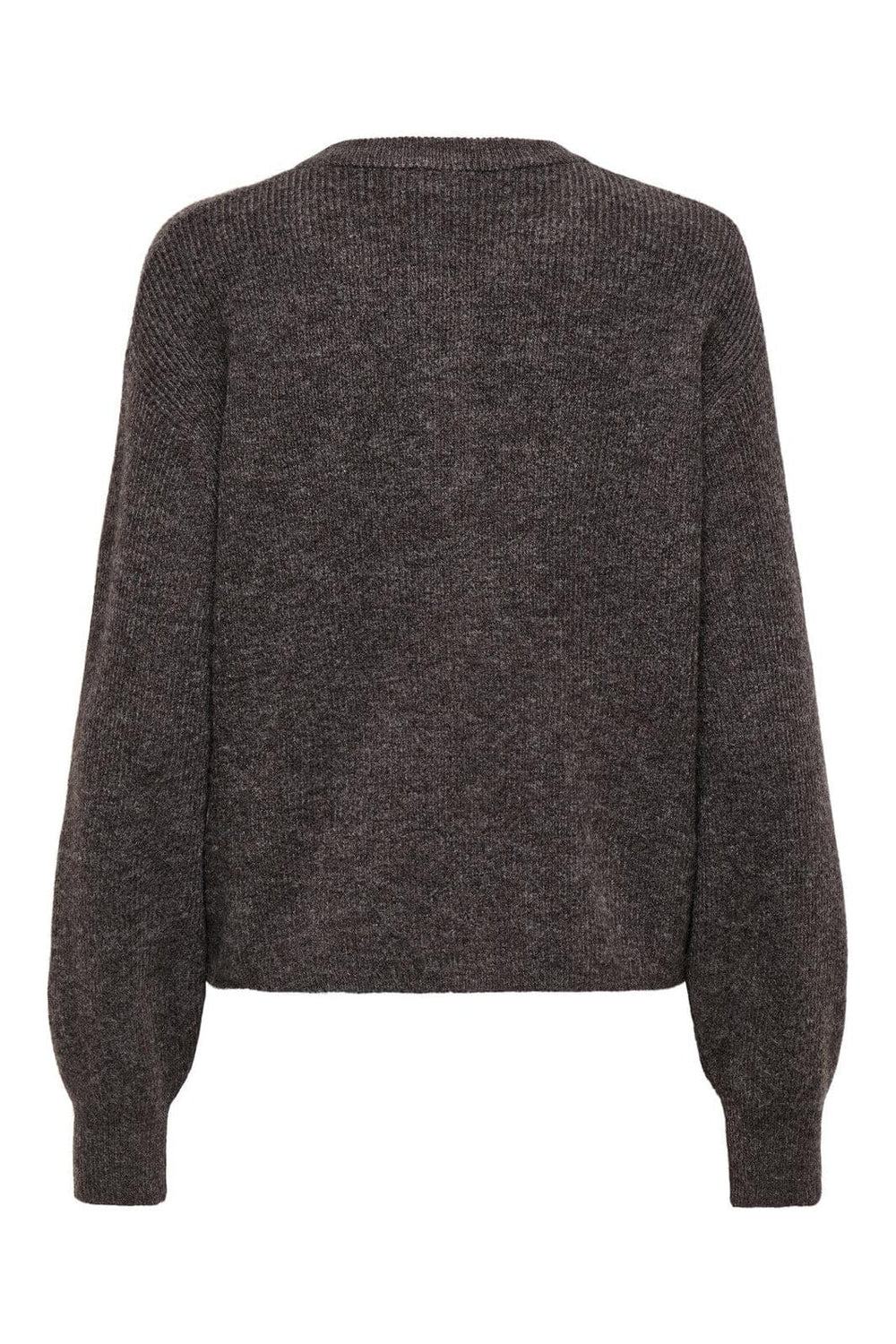 JDY - Jdylumi Life L/S Button Cardiga Knt - 4720747 Bracken Melange