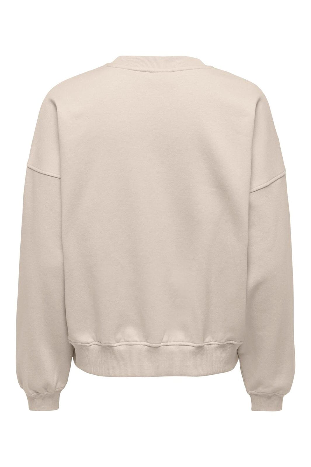 JDY - Jdymesa Life L/S O-Nk Emb Sweat - 5095481 Birch Femme Emb