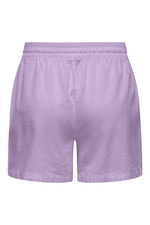 JDY - Jdymila Linen Shorts - 4800095 Orchid Bloom
