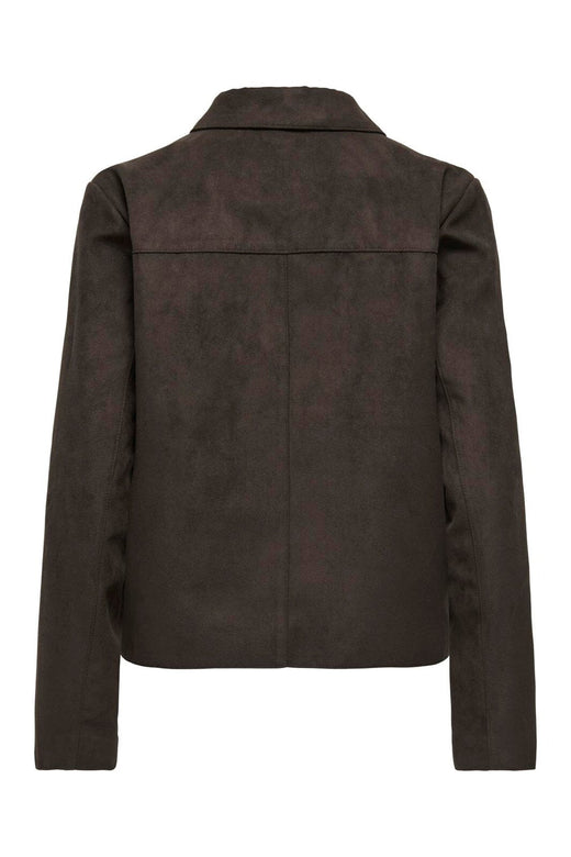 JDY - Jdynico Faux Suede Jacket Sgo - 4831982 Chocolate Torte