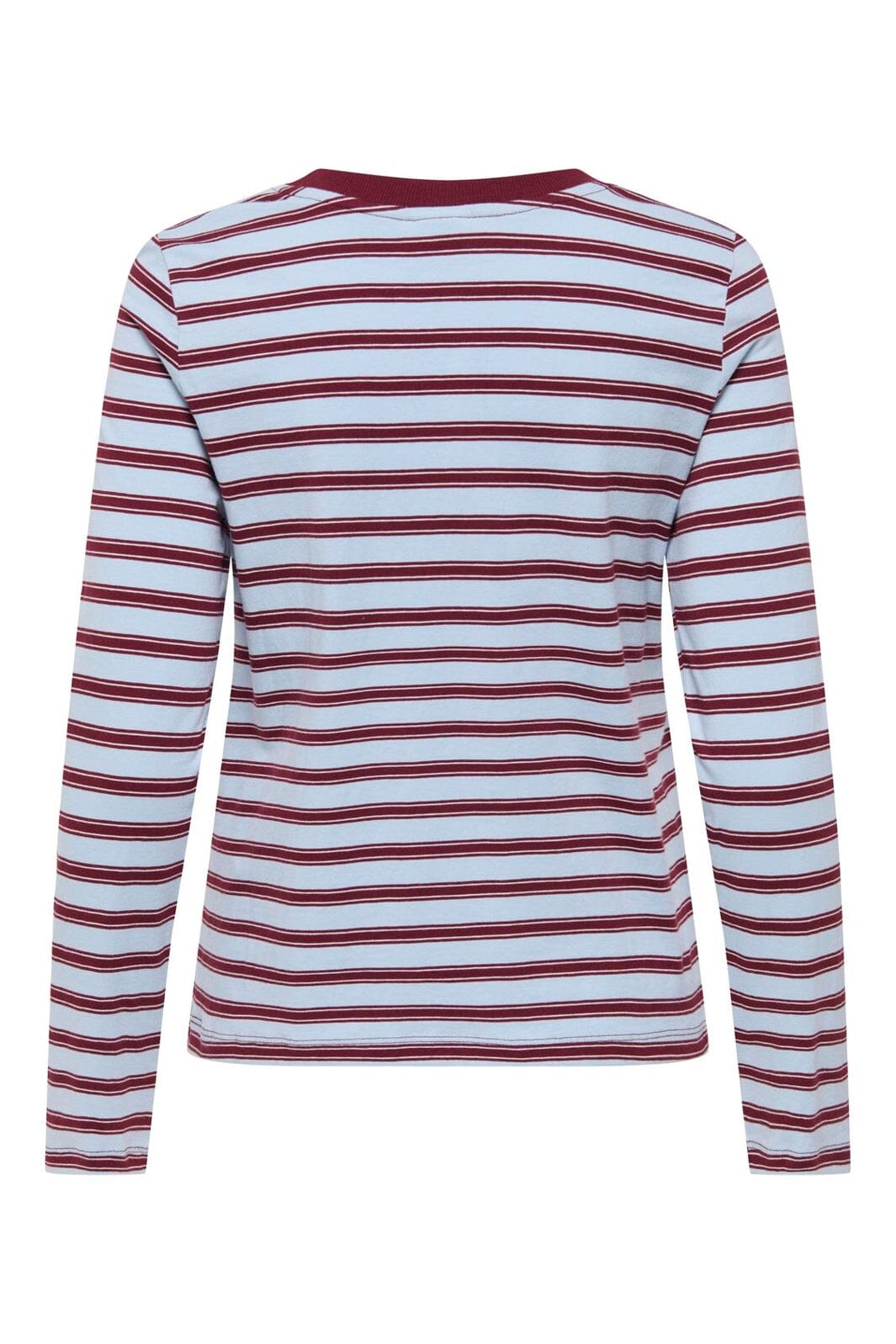 JDY - Jdypisa L/S Print Top - 5212489 Cashmere Blue Chelsea Stripe + Bs Heart