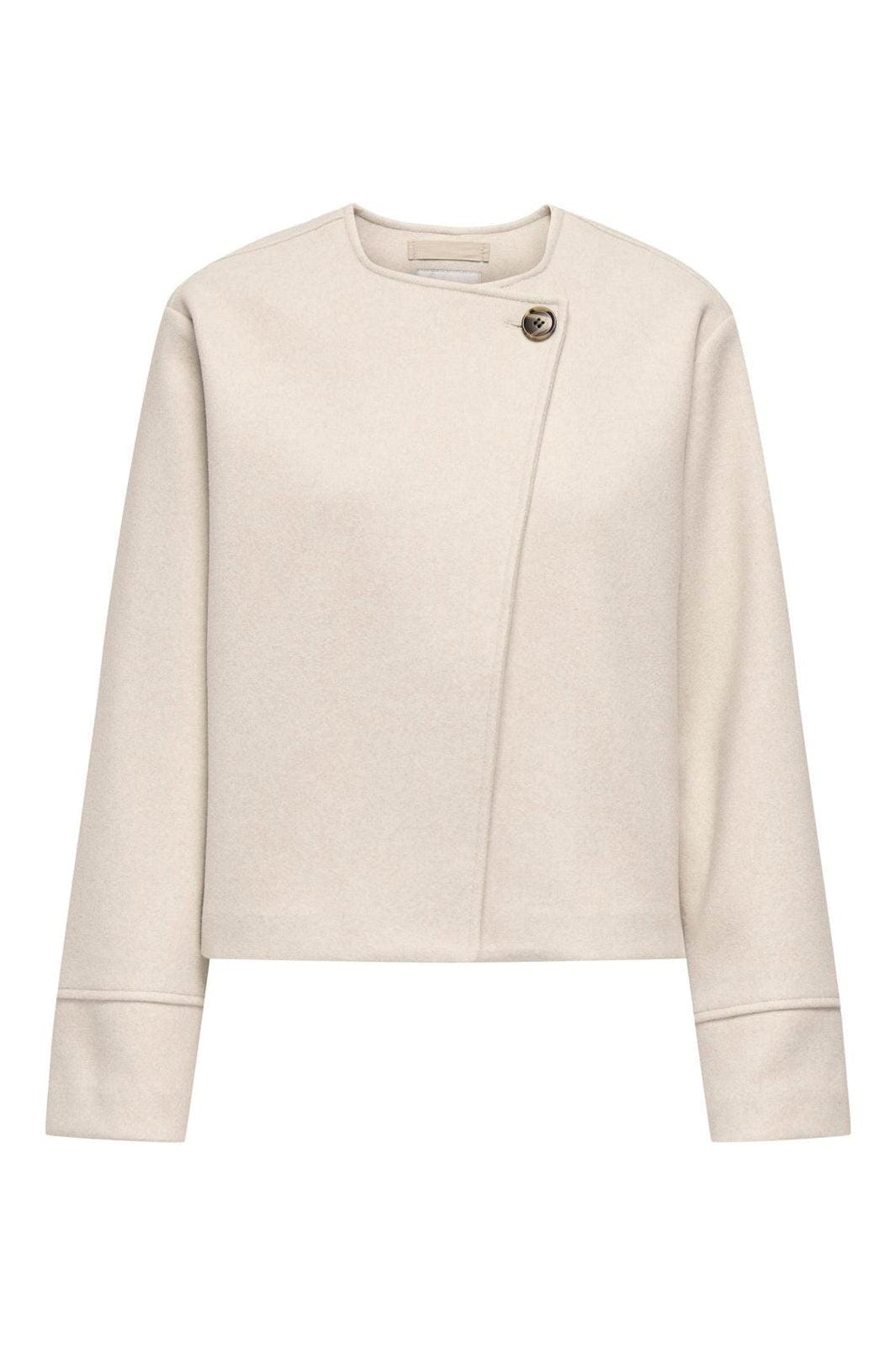 JDY - Jdyrubin Life One Button Jacket Sij - 4905504 Oxford Tan Melange