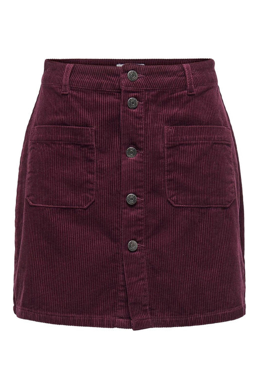 JDY - Jdyshiraz Corduroy Skirt - 4815192 Fig
