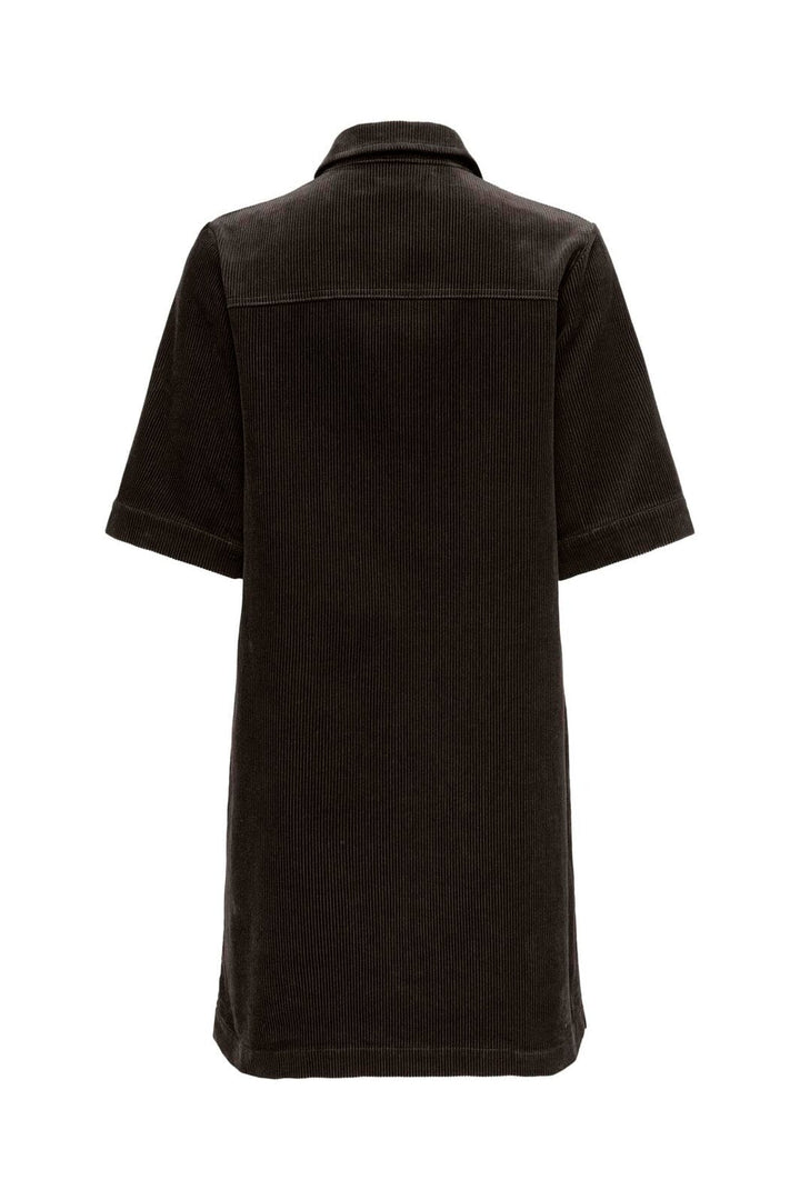 JDY - Jdyshiraz S/S Button Dress - 5002525 Chocolate Torte