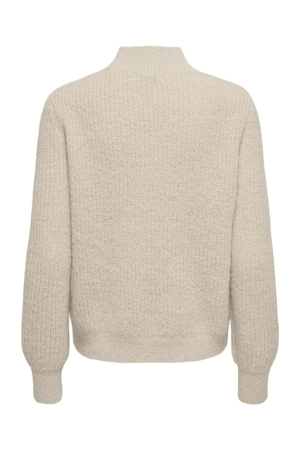 JDY - Jdysigrid Life L/S Hn Cable Pullover Knt - 4875856 Cement