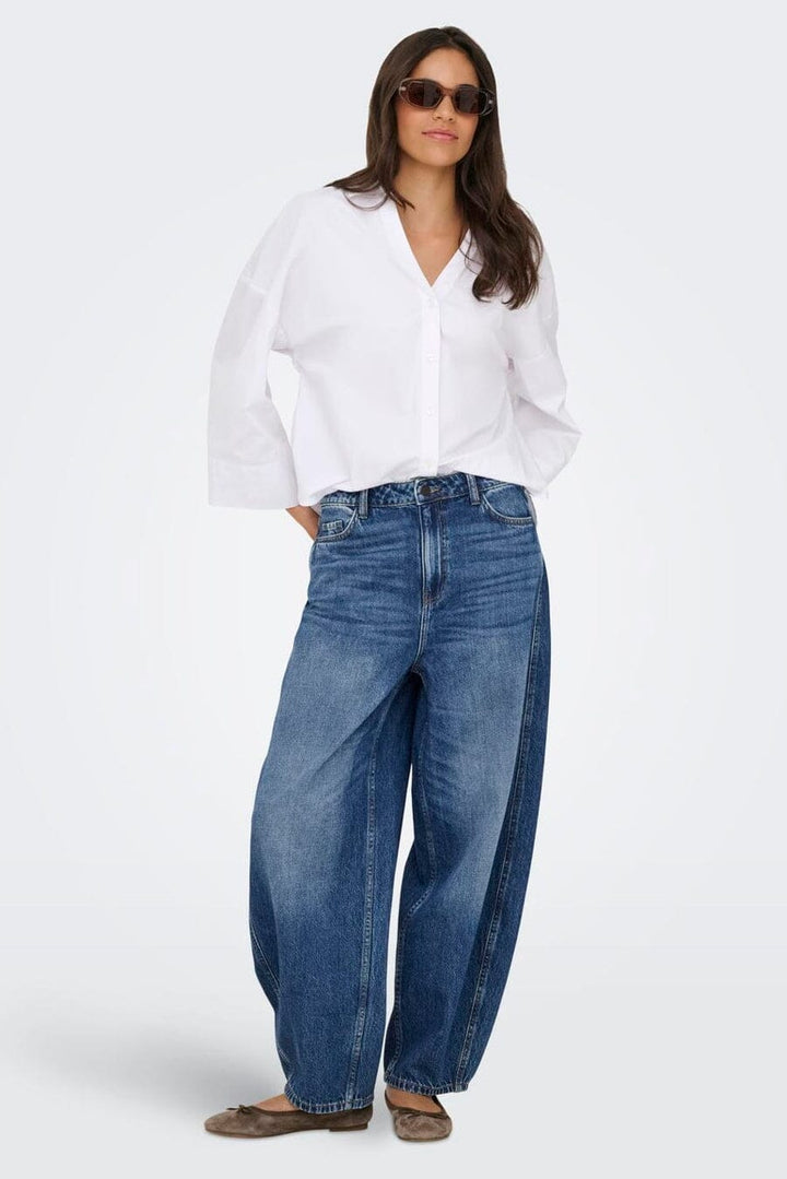 JDY - Jdysusie Barrel 1013 Jnsdnm - 4991918 Medium Blue Denim