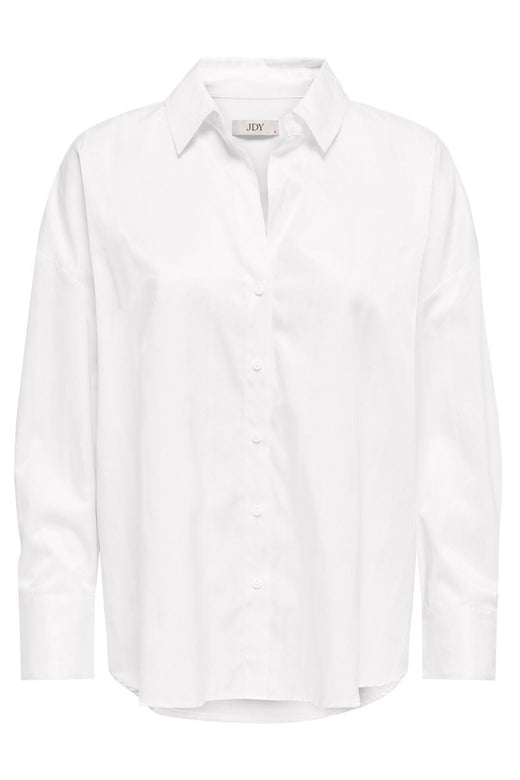 JDY - Jdyvesper L/S Loose Shirt - 4815310 White Skjorter 
