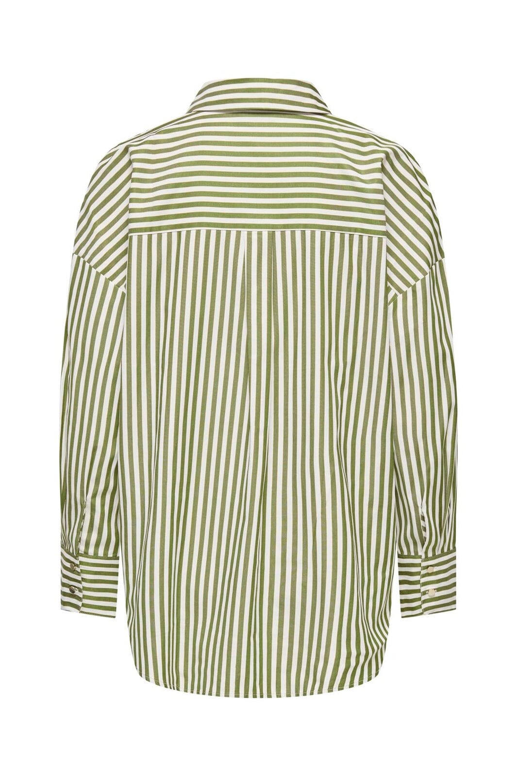 JDY - Jdyvesper L/S Lurex Shirt - 5192385 Cloud Dancer Sphagnum & Gold Lurex