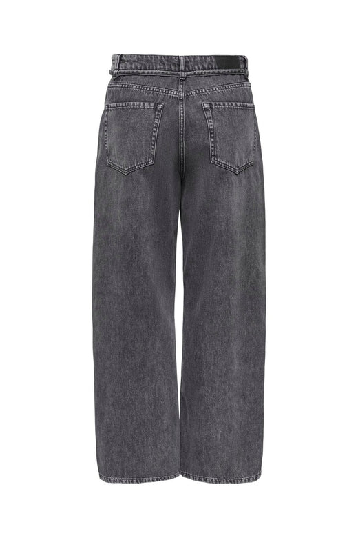 JDY - Jdyzoe String Loose Wide Jeans - 5112916 Dark Grey Denim