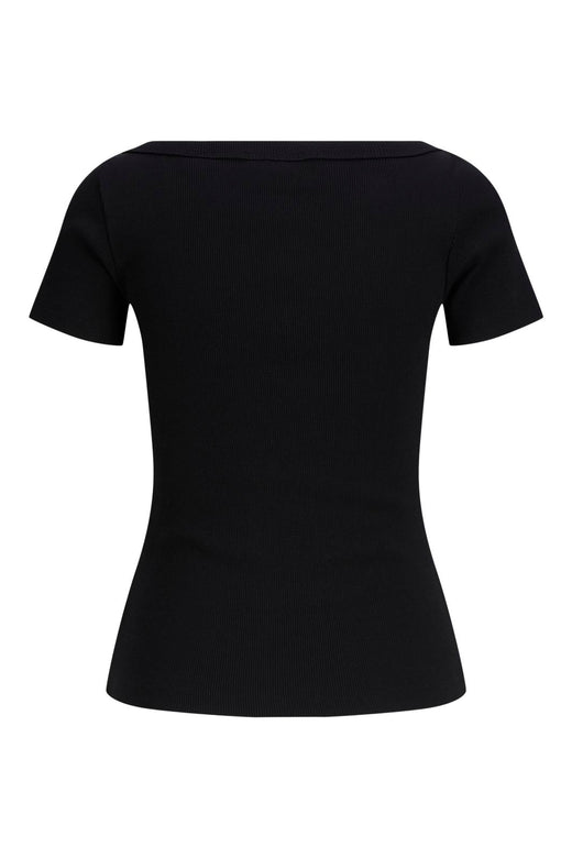 Jjxx - Jxfifi Str Ss Boatneck Tee - 5179394 Black