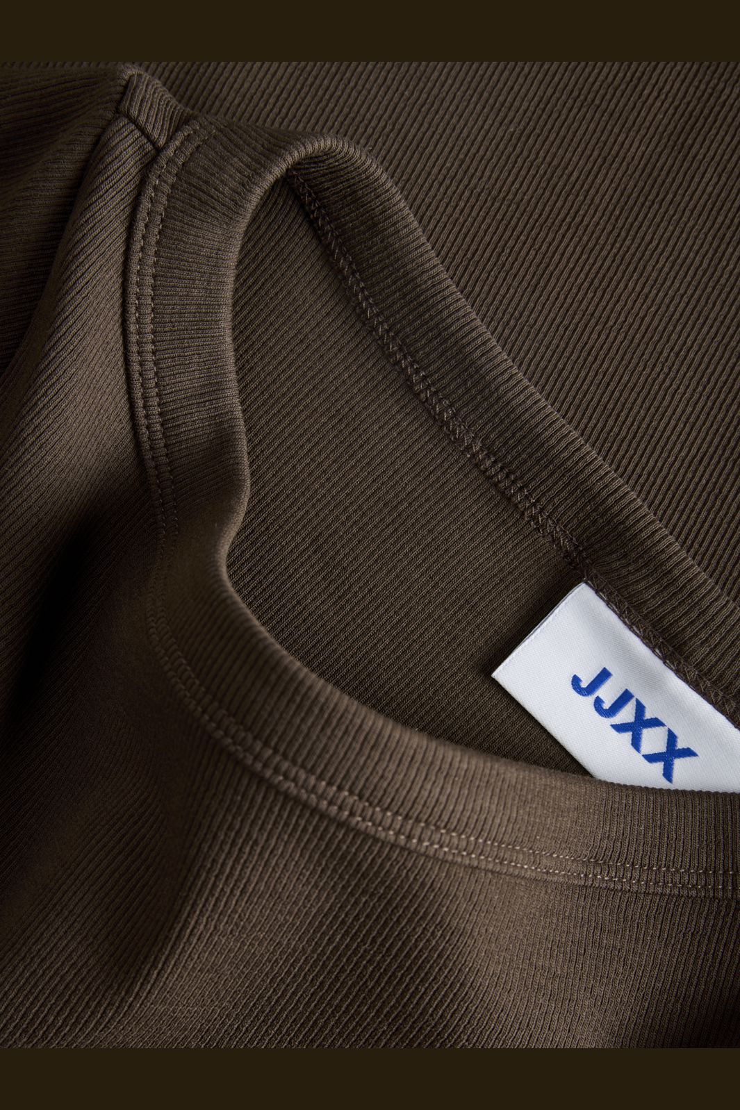 Jjxx - Jxfifi Str Ss Boatneck Tee - 5179401 Demitasse