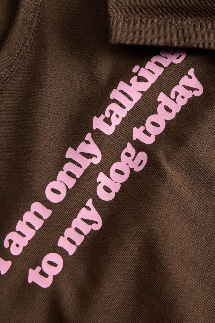 Jjxx - Jxgigi Str Ss Print Tee Stydaw25 - 5060564 Demitasse Talking To My Dog