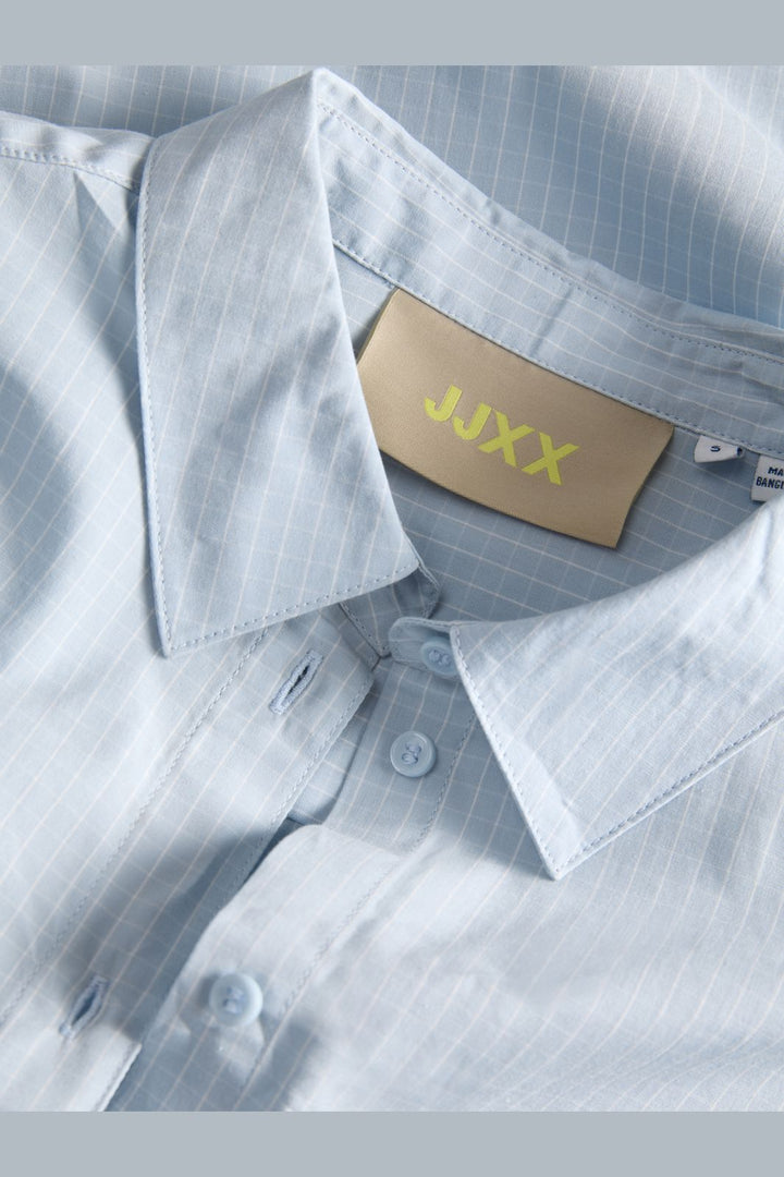 Jjxx - Jxjamie Ls Relaxed Poplin Shirt - 4903185 Skyway White