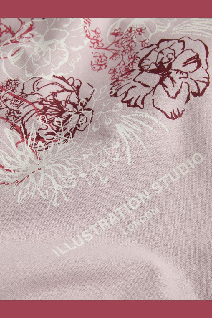 Jjxx - Jxmillow Loose Ss Tee Sp625 - 4872129 Violet Ice Here & Now