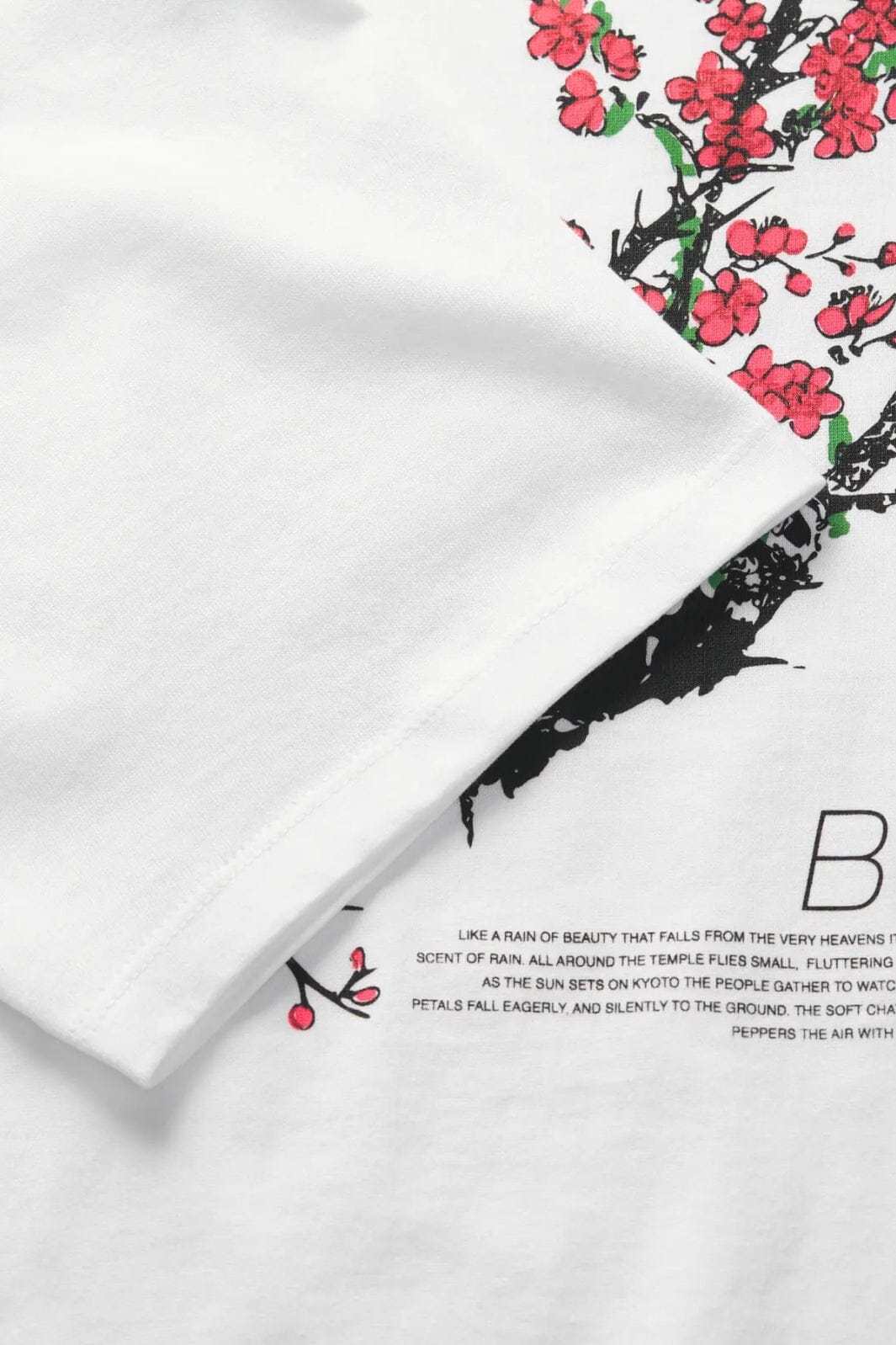 Jjxx - Jxmillow Loose Ss Tee Stydss25 - 4878419 Bright White Cherry Blossom