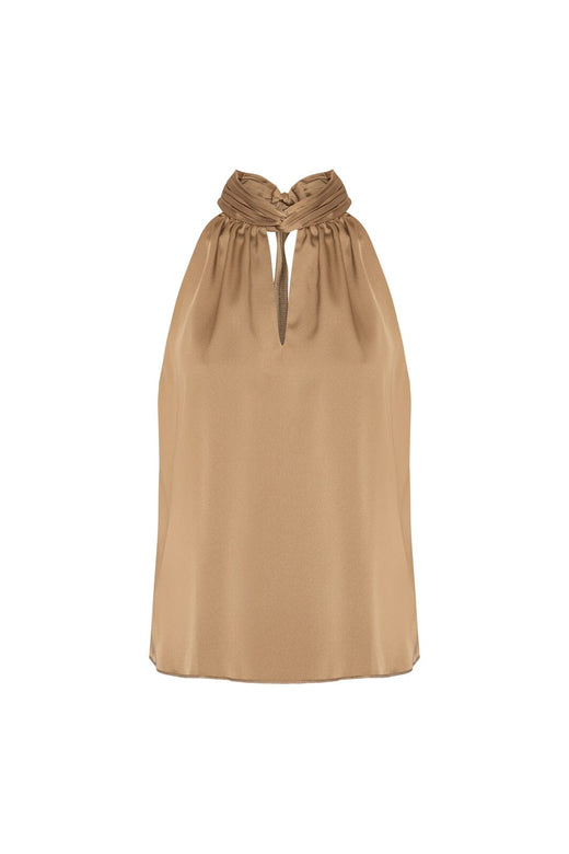 Karmamia - Ava Top 2491 - Hammered Camel