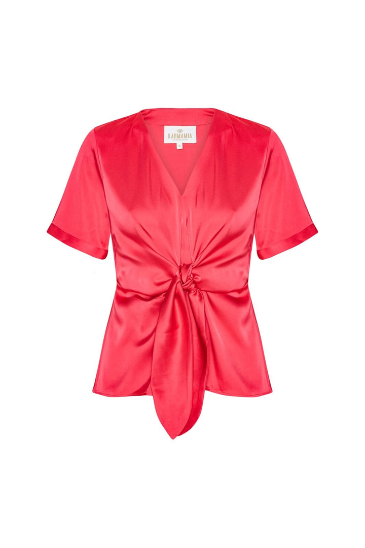 Karmamia - Blair Blouse (Short) 2145 - Semi Rich Deep Pink
