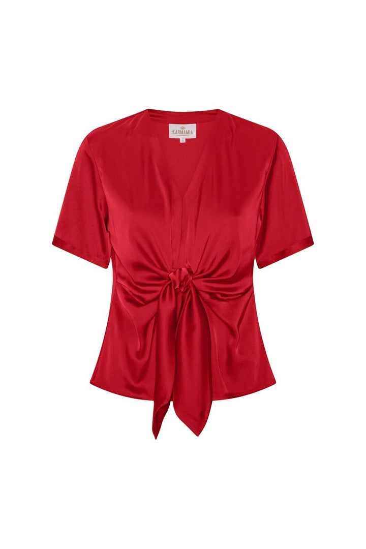 Karmamia - Blair Blouse (Short) 2298 - Semi Rich Deep Red