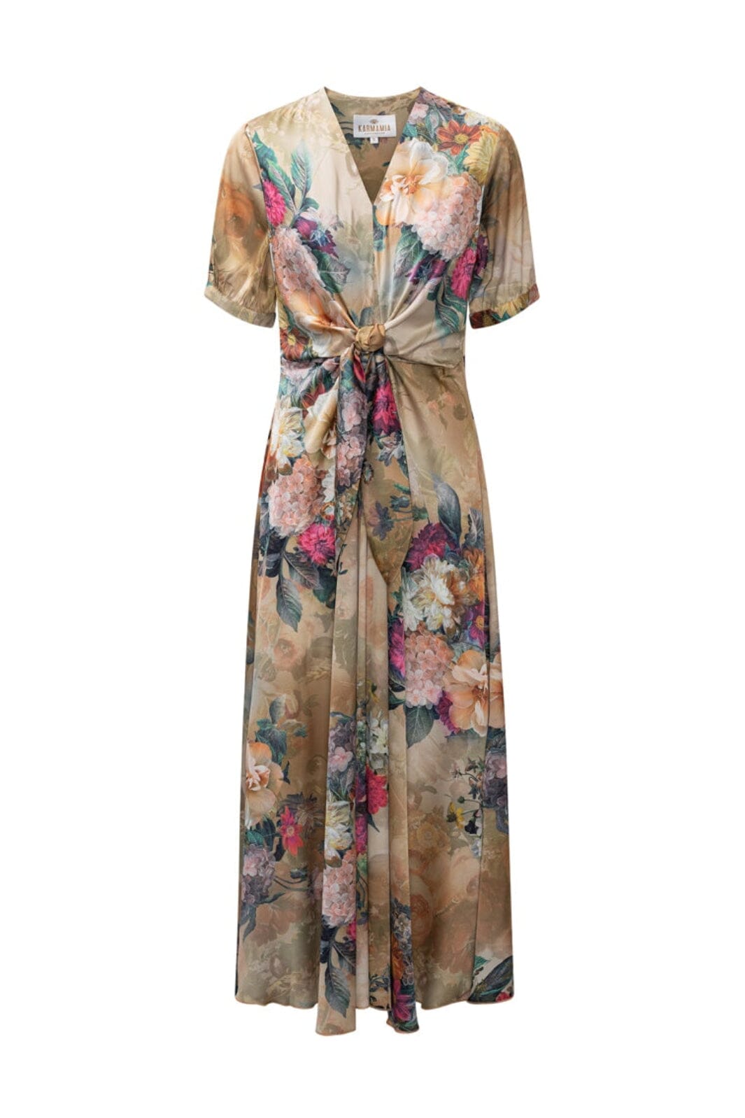 Karmamia - Faye Dress 2463 - Gold Blossom