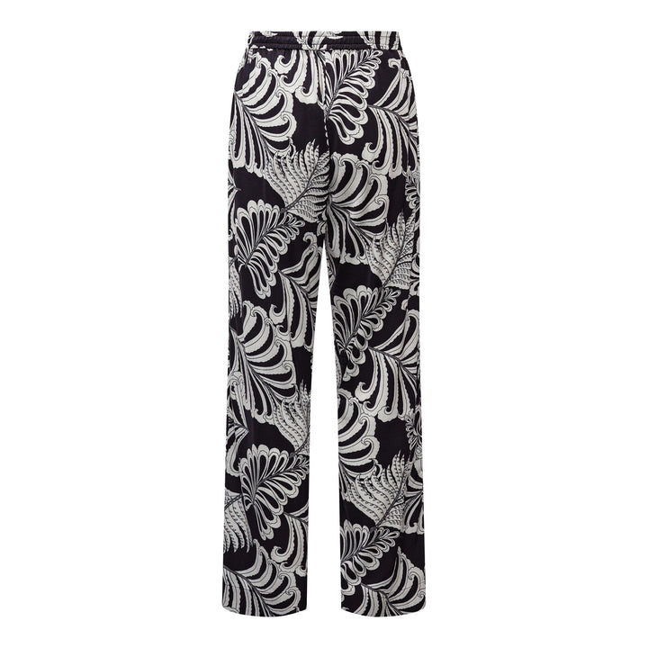 Karmamia - Lou Pants 2374 - Navy Palm Bukser 