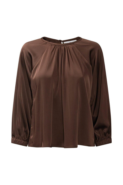 Karmamia - Rachel Blouse 2415 - Semi Rich Brown