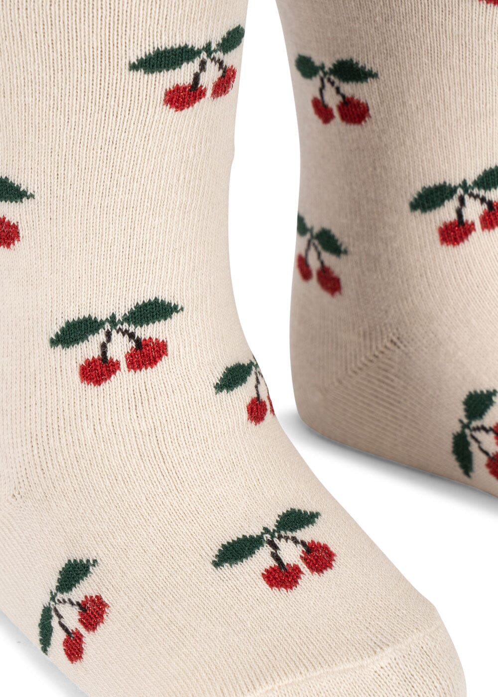 Konges Sløjd - 2 Pack Cherry Dot Tights Ks105831 - Cherry Mix