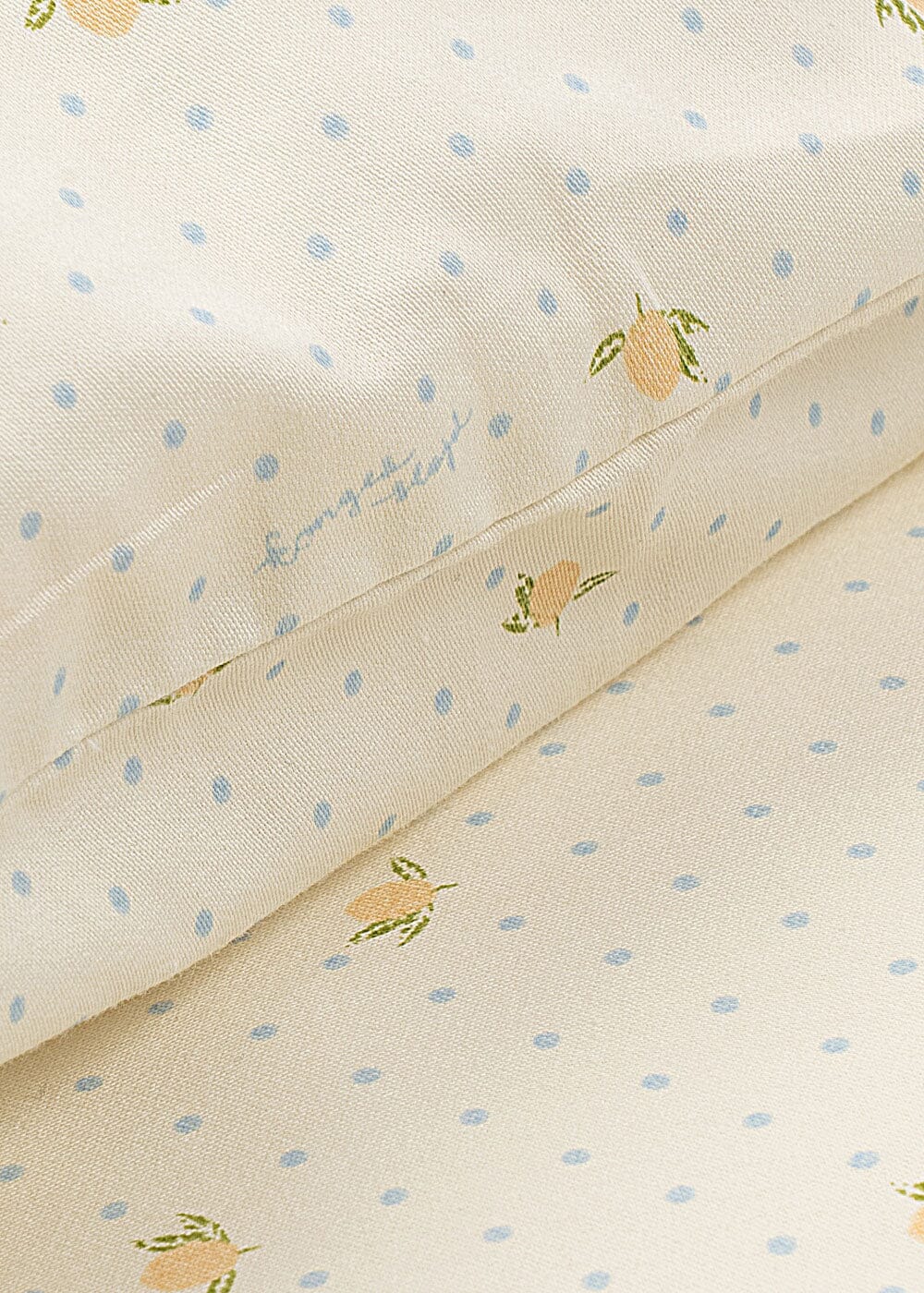 Konges Sløjd - Adult Bedding Gots Ks105876 - Lemon Dot