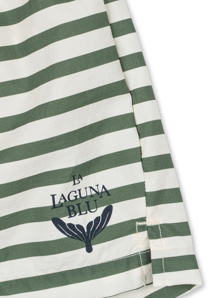 Konges Sløjd - Asnou Swim Shorts Grs Ks104639 - Stripe Verti Shorts 