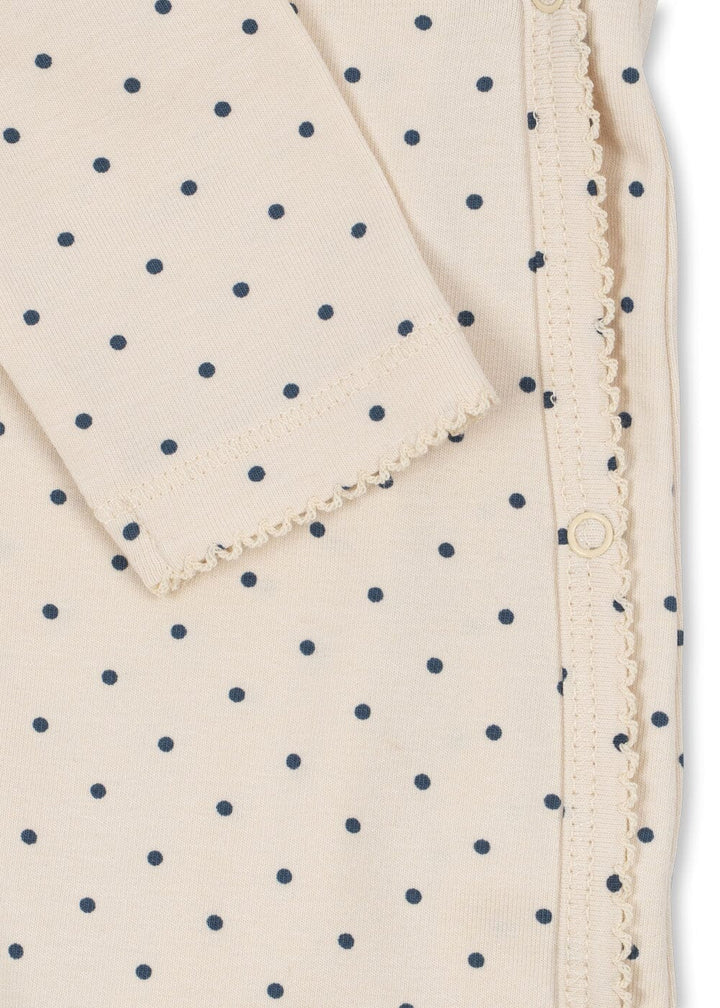 Konges Sløjd - Basic Newborn Onesie Gots Ks105898 - Blue Dot